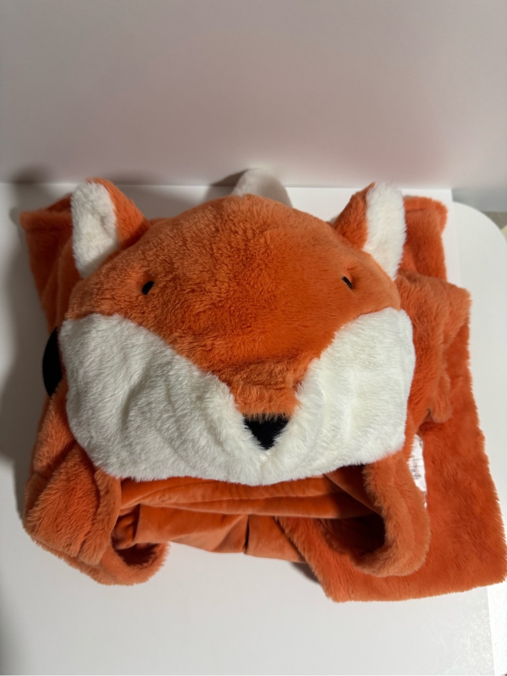 Pillowfort Fox Hooded Blanket 40” x 50” - Target Orange